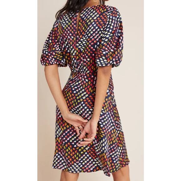 Anthropologie Maeve Melody Mini Dress Multicolor size 4 - Picture 2 of 4